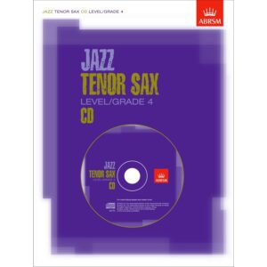 Jazz Tenor Sax CD Level/Grade 4