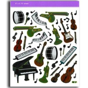 Keyboard & Instrument  Stickers