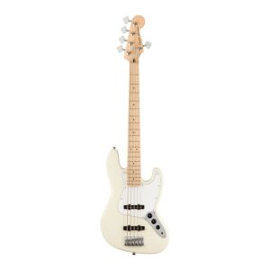 Squier Affinity Jazz Bass V MN WPG Olympic White