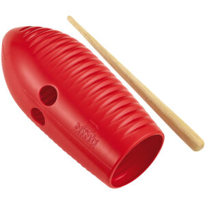 Nino Percussion NINO581R Red Mini Guiro