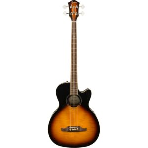 Fender FA-450CE Laminated Flame Maple Top Acoustic Bass Guitar