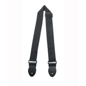 Leathergraft  Webbing Guitar Strap, Black