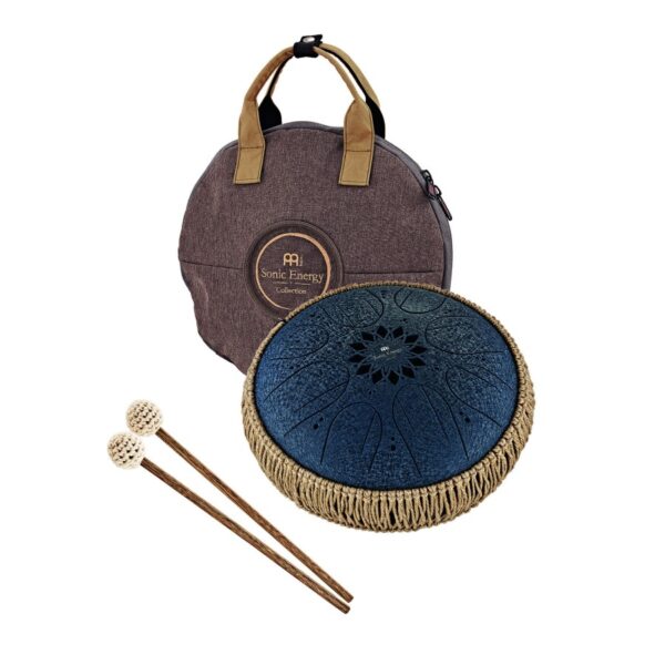 Meinl Sonic Energy MOSTD2NB Octave Steel Tongue Drum, Navy Blue, C Minor - Image 3