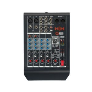 HH Q6FX Analogue Mixer, 2 Mic In, 2 Stereo Line In, FX, USB