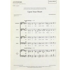 Upon Your Heart (SATB)