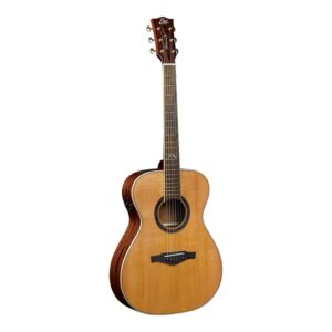 Eko Mia A400EQ Electro Acoustic Guitar, 46mm Nut, Solid Cedar Top