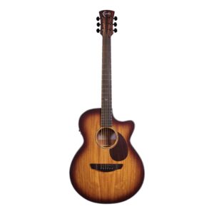 Faith FPVSF Nexus Venus Cutaway Electro Acoustic Guitar, Solar Flair Satin, with Gig Bag
