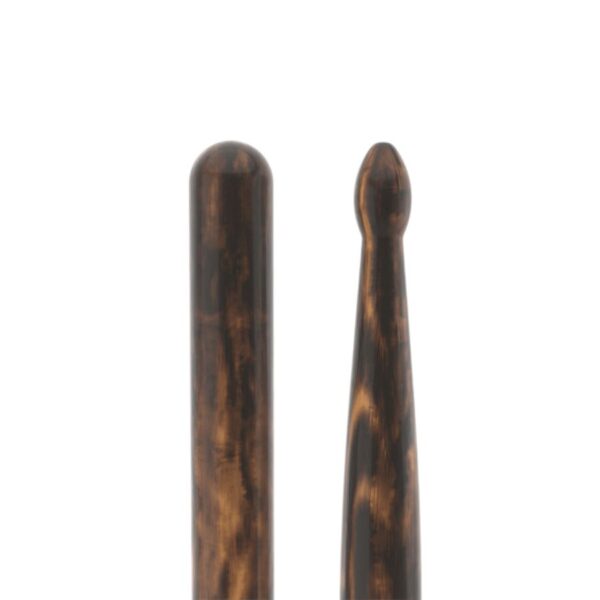 Promark Classic Forward 5A Firegrain Hickory Drum Stick, Oval Wood Tip - Image 4