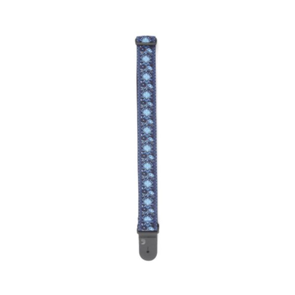 D'Addario Woven Guitar Strap, Monterey 2, Blue - Image 3