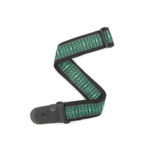 D'Addario Woven Guitar Strap, Monterey 3, Green