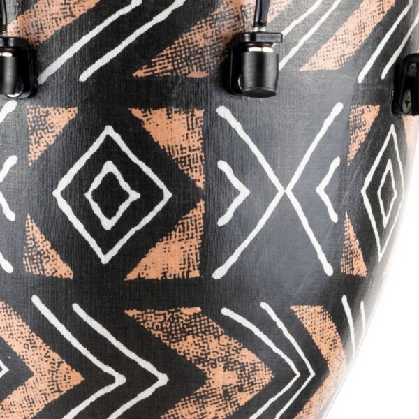 Meinl Alpine Synthetic Djembe, 10", Kanga Sarong - Image 7