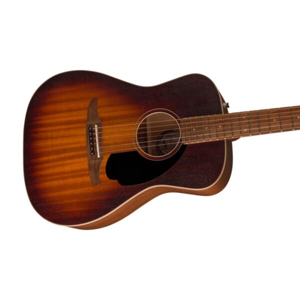 Fender Malibu Special Acoustic Guitar, Short Scale, Honeyburst, with Bag - Image 4