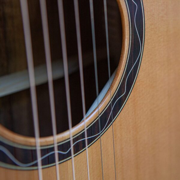 Eko Mia A400EQ Electro Acoustic Guitar, 46mm Nut, Solid Cedar Top - Image 5