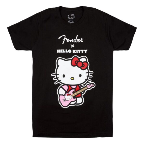 Fender X Hello Kitty Front Logo T-Shirt, Black