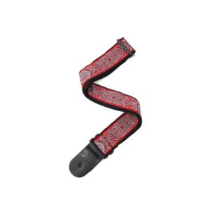 D'Addario Woven Guitar Strap, Red Celtic
