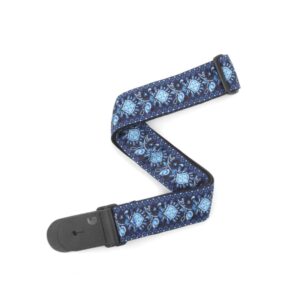 D'Addario Woven Guitar Strap, Monterey 2, Blue