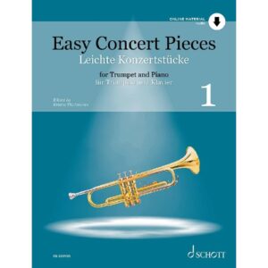 Easy Concert Pieces Trumpet Book 1, w/ Online Material