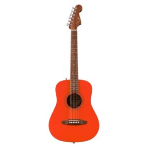 Fender Standard Redondo Mini, Fiesta Red, with Bag
