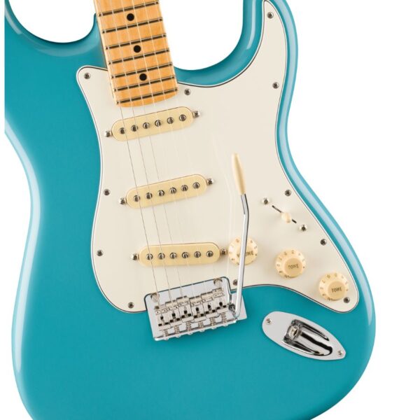 Fender Player II Stratocaster, Maple Fingerboard, Aquatone Blue - Image 3