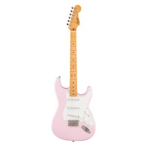 Squier Classic Vibe 50s Stratocaster HT Guitar, Shell Pink