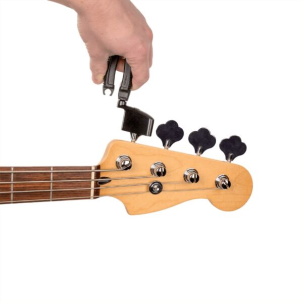 D'Addario Bass Pro-Winder String Winder, with Cutter, Black - Image 2