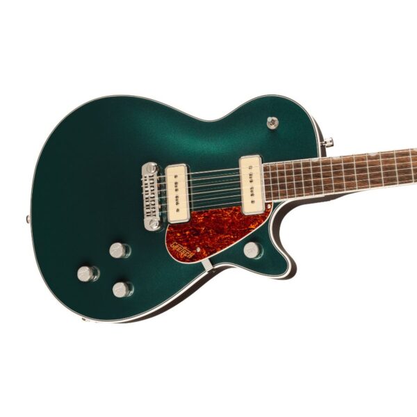Gretsch G5210-P90 Electromatic Jet Two 90 Single-Cut with Wraparound Tailpiece, Laurel Fingerboard, Cadillac Green - Image 3