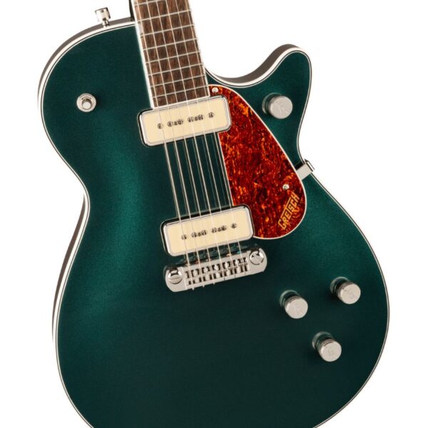 Gretsch G5210-P90 Electromatic Jet Two 90 Single-Cut with Wraparound Tailpiece, Laurel Fingerboard, Cadillac Green - Image 4