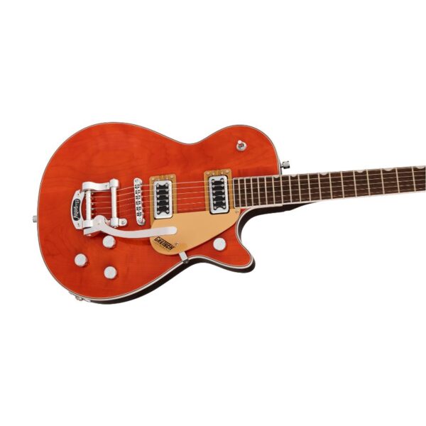 Gretsch G5230T Electromatic Jet FT Single-Cut with Bigsby, Laurel Fingerboard, Orange Stain - Image 4