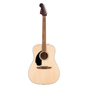 Fender California Standard Redondo Acoustic Guitar, Left Handed, Natural