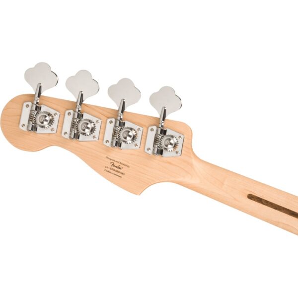 Squier Sonic Precision Bass, Laurel Fingerboard, White Pickguard, Black - Image 6