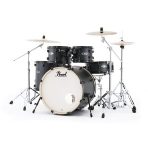 Pearl Export EXX Fusion 5-Piece Drum Set,  Ltd Ed Black Hardware, Graphite Slate