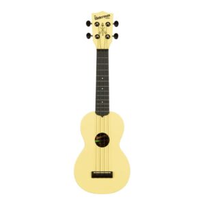 Kala Recyled Waterman Soprano Ukulele, Starlight Yellow Glow-In-The-Dark