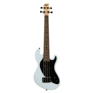 Kala Solid Body 4-String Fretted U-Bass, Powder Blue