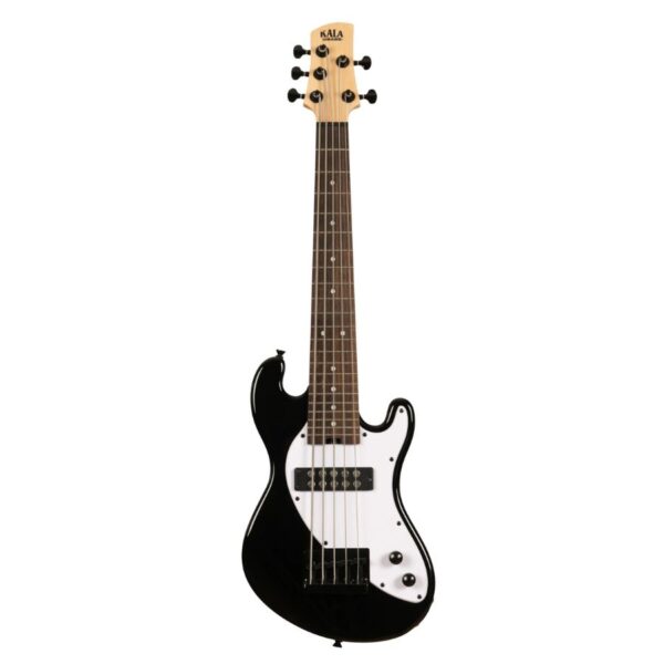 Kala Solid Body 5-String Fretted U-Bass, Black