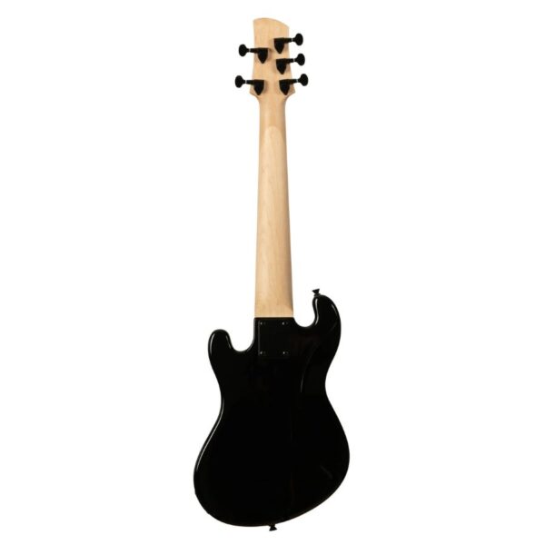 Kala Solid Body 5-String Fretted U-Bass, Black - Image 2