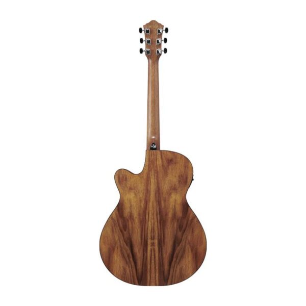 Ibanez V Series VC40WSCE-OPB Cutaway Concert Electro Acoustic Guitar, Open Pore Brown - Image 2