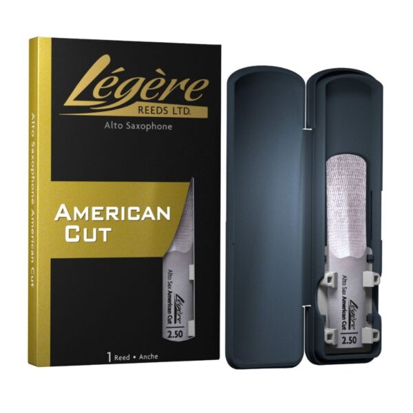 Legere Alto Saxophone Reed, Amercian Cut, 2.50 - Image 2