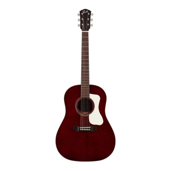 Guild DS-240WR Slope Shoulder Dreadnought Acoustic Guitar, Wine Red