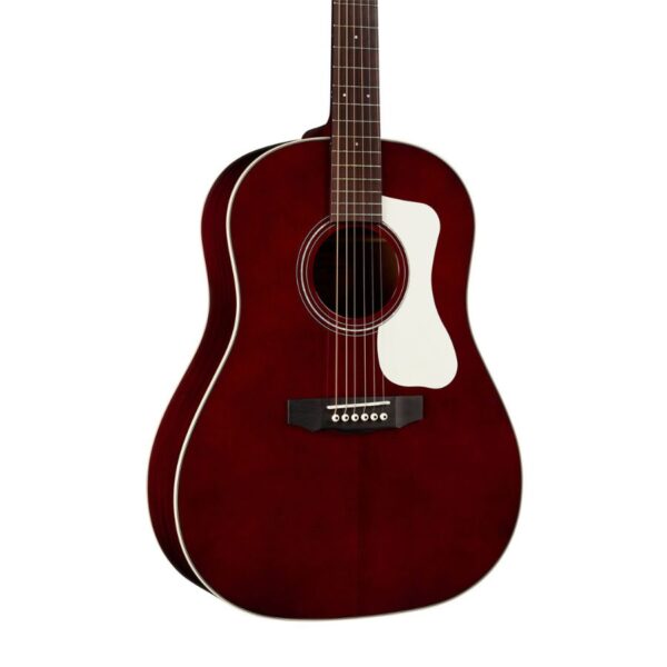 Guild DS-240WR Slope Shoulder Dreadnought Acoustic Guitar, Wine Red - Image 3