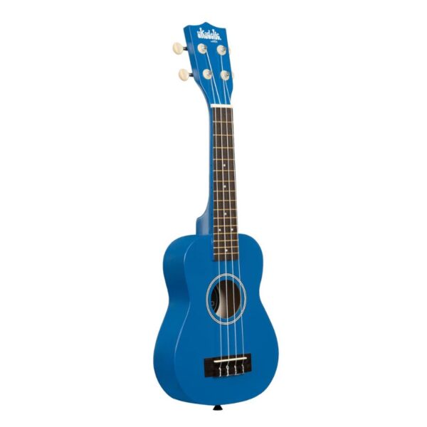 Kala Ukadelic Soprano Ukulele, Blue Ink, with Bag - Image 2