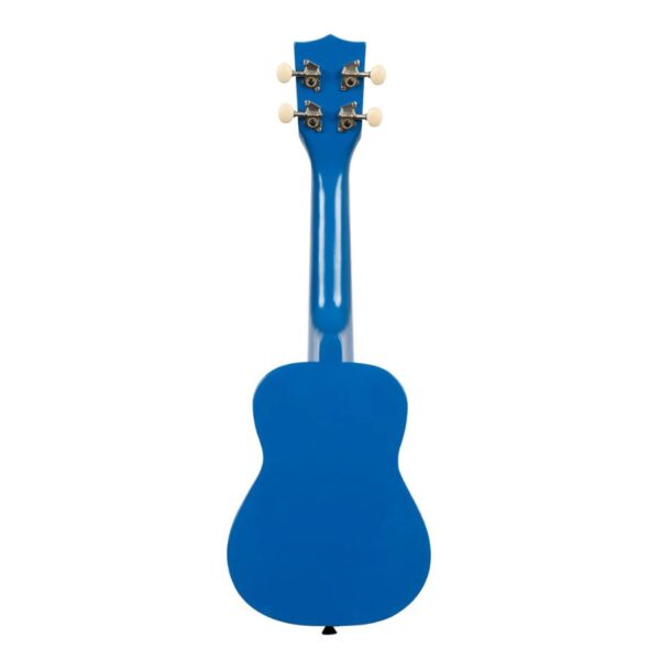 Kala Ukadelic Soprano Ukulele, Blue Ink, with Bag - Image 4