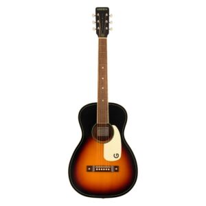 Jim Dandy Parlor Acoustic Guitar, Rex Burst