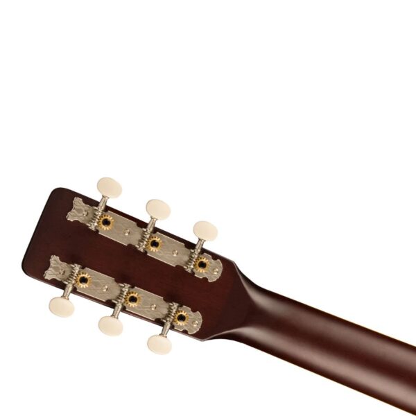 Jim Dandy Parlor Acoustic Guitar, Rex Burst - Image 6