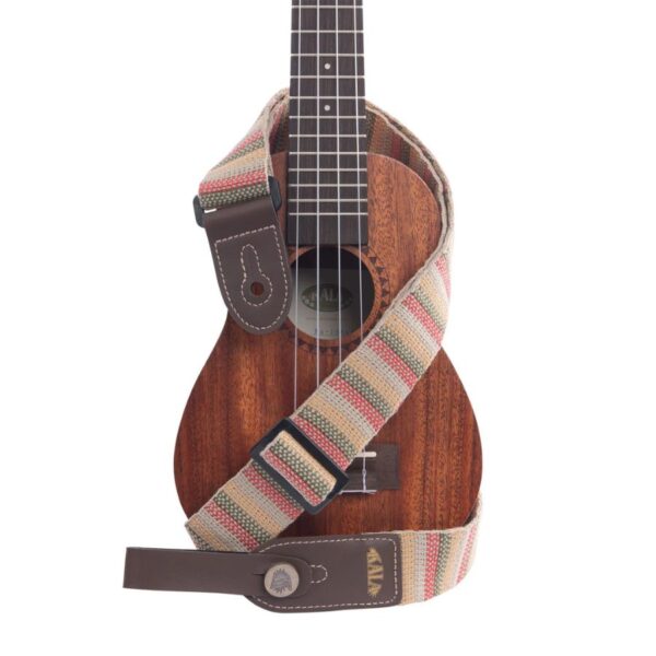 Kala STP-SAMZN Handmade Ukulele Strap, Amazon Stripe - Image 2