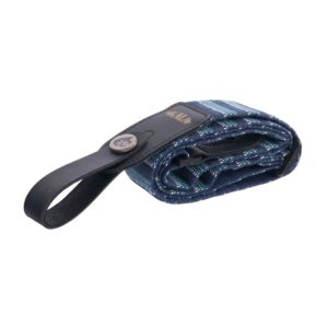 Kala STP-SBLUE Handmade Ukulele Strap, Blue Stripe