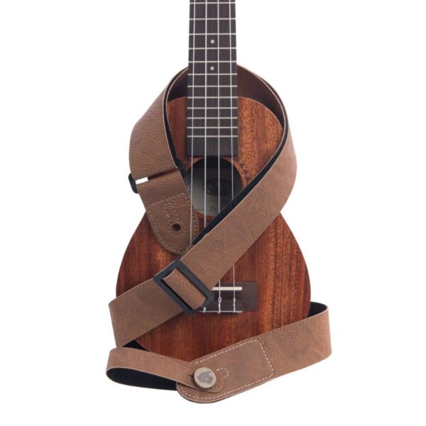 Kala 2 STP-ECOWSK Vegan Ukulele EcoStrap, Whiskey - Image 2