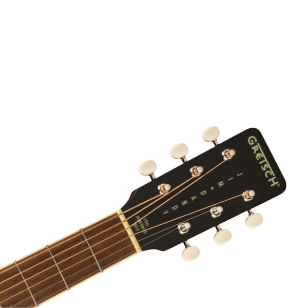 Jim Dandy Concert Acoustic Guitar, Rex Burst - Image 5