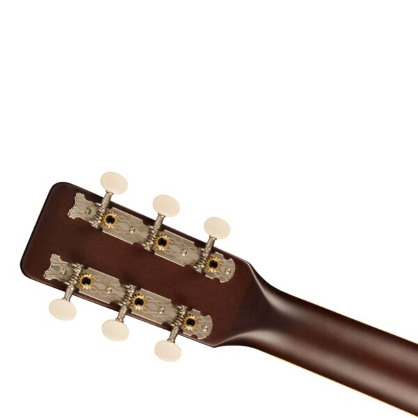 Jim Dandy Concert Acoustic Guitar, Rex Burst - Image 6