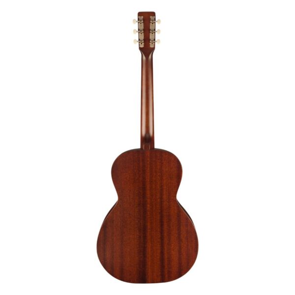 Jim Dandy Deltoluxe Concert Acoustic Guitar, Black Top - Image 2