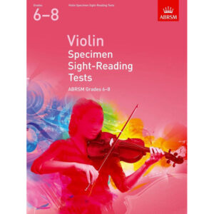 Violin Grades 6-8 Spec S-R Tests (ABRSM)